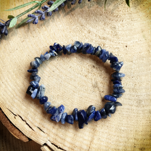 Armband Lapis Lazuli splitkralen